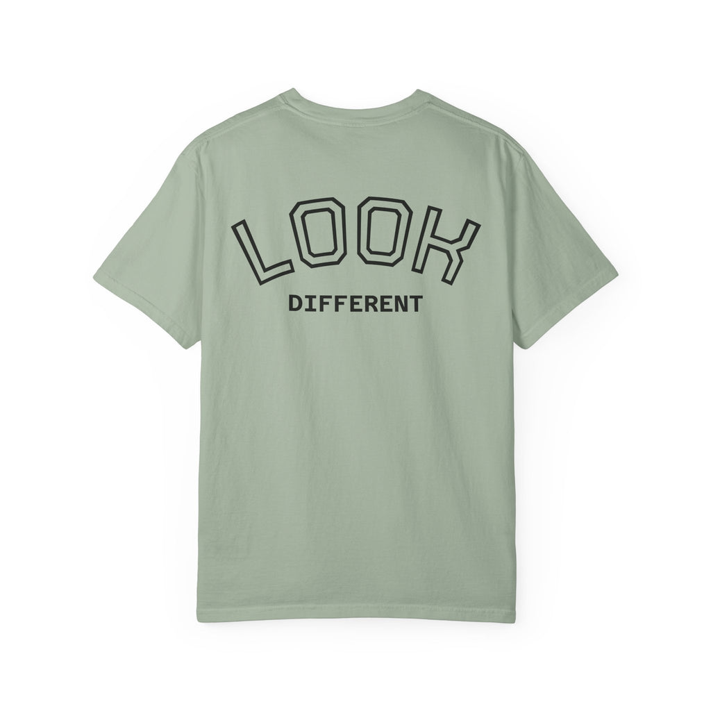 Cat Meme Graphic T-Shirt — "God knew I'd be too powerful if I had social skills" | Look Different Back Print
