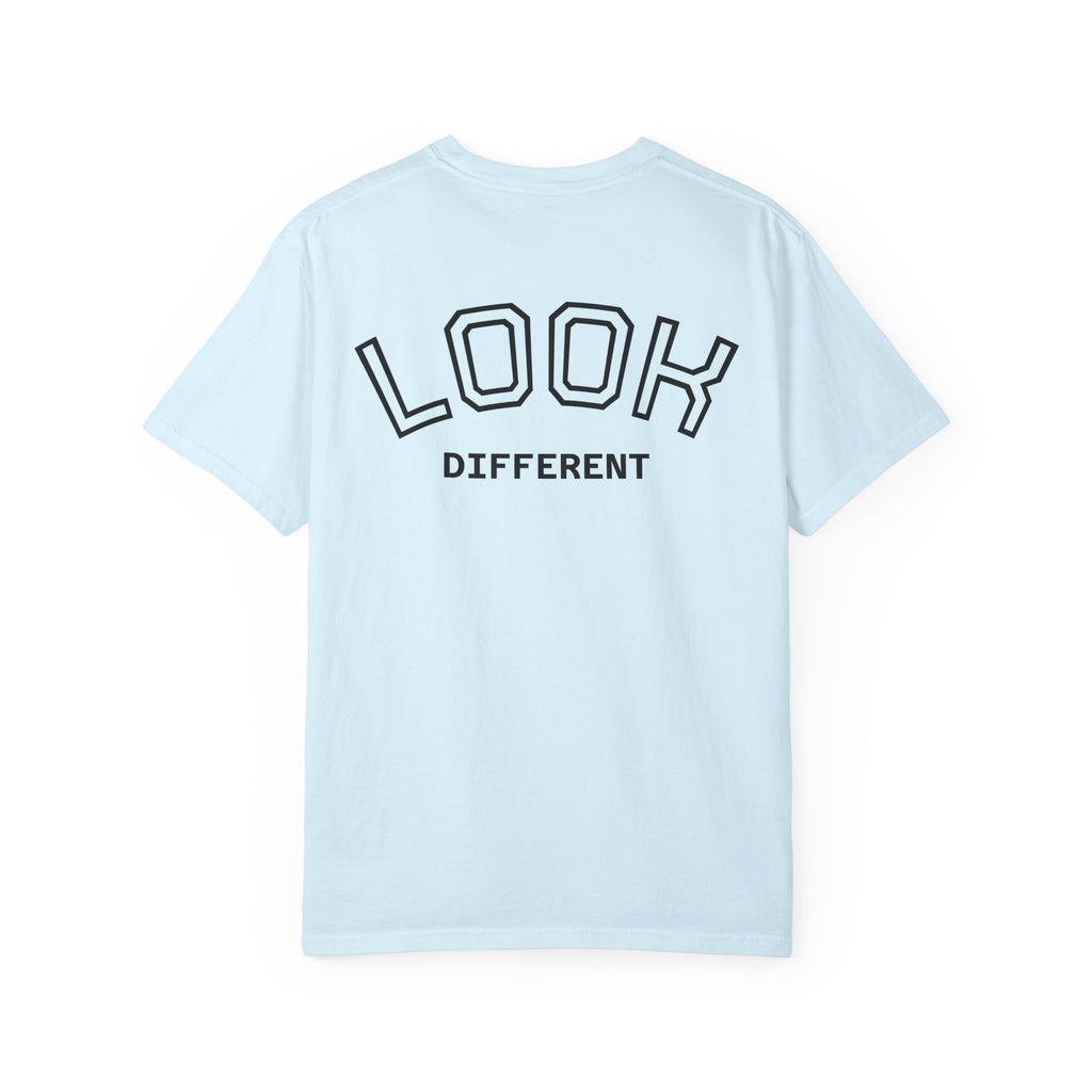 Cat Meme Graphic T-Shirt — "God knew I'd be too powerful if I had social skills" | Look Different Back Print